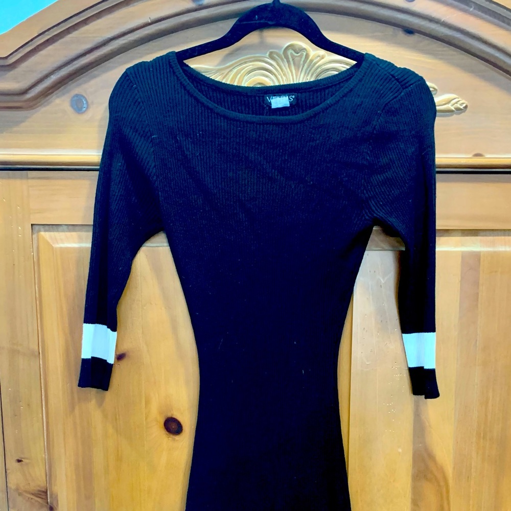 Sleek and Sexy B&W Dress